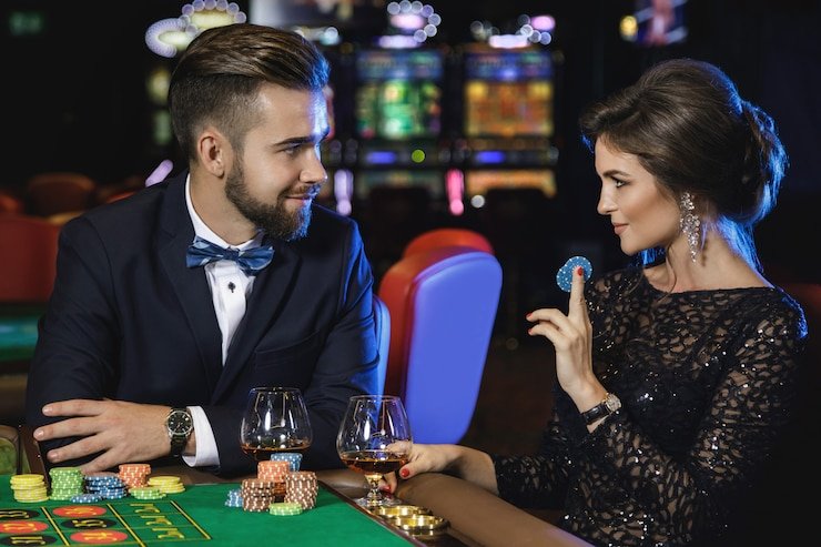 Casino game categories displayed on mobile interface with various entertainment options